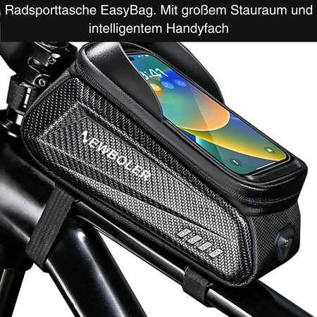 Radsporttasche EasyBag – Viel Stauraum und intelligentes Handyfach (35% Rabatt)