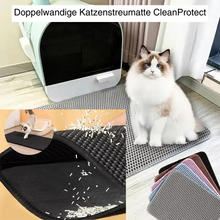 Lade das Bild in den Galerie-Viewer, Wasserdichte Katzenstreumatte CleanProtect – für mehr Sauberkeit (25% Rabatt)
